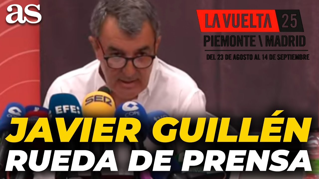 JAVIER GUILL&Eacute;N, RUEDA DE PRENSA COMPLETA HOY | POL&Eacute;MICA VUELTA a ESPA&Ntilde;A 2025 con el EQUIPO ISRAEL
