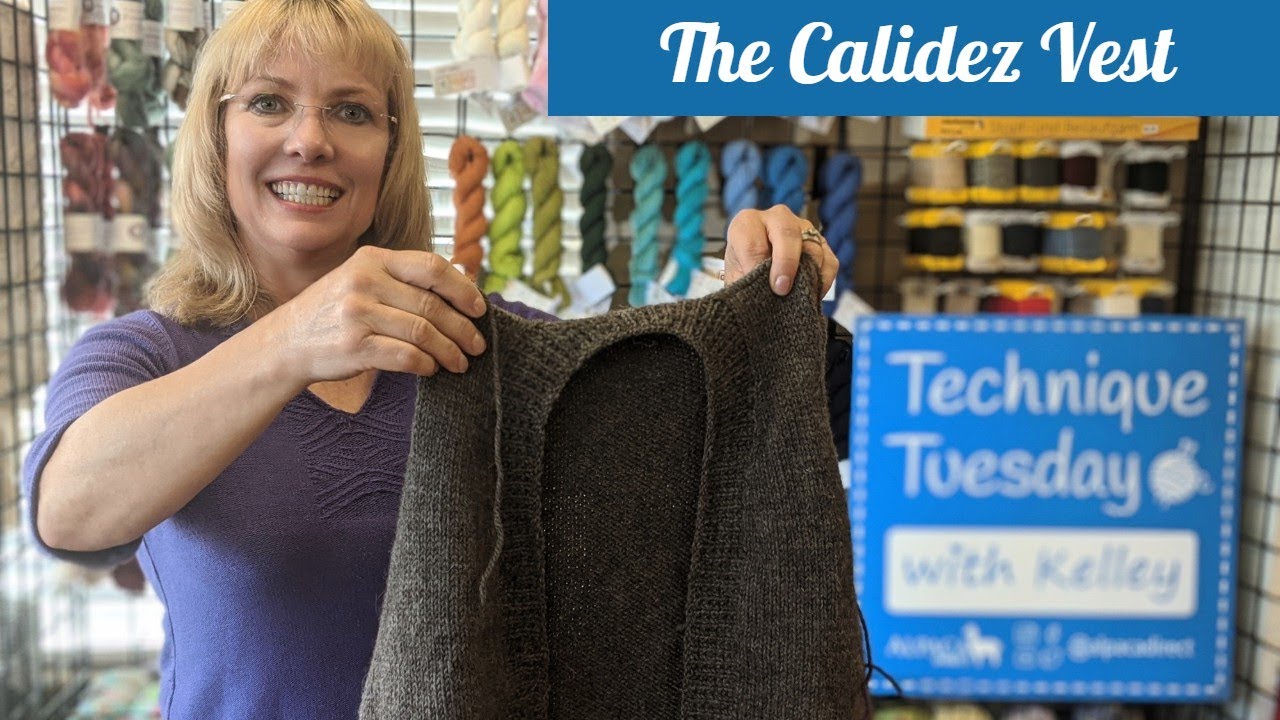 The Calidez Vest + Button Band Tips + New Free Goodies