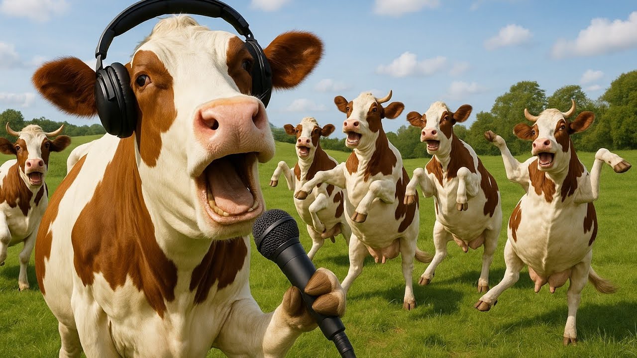 FUNNY COW DANCE Con b&ograve; - Con tr&acirc;u - Nhạc con b&ograve; - Con b&ograve; ăn 2024 | Cow Dance Mix | Dancing Cow