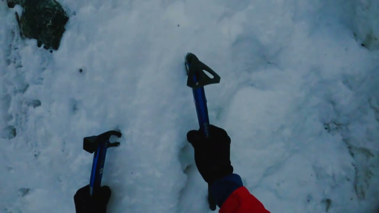 Solo climbing Pointe puiseux Hero 8 BLK