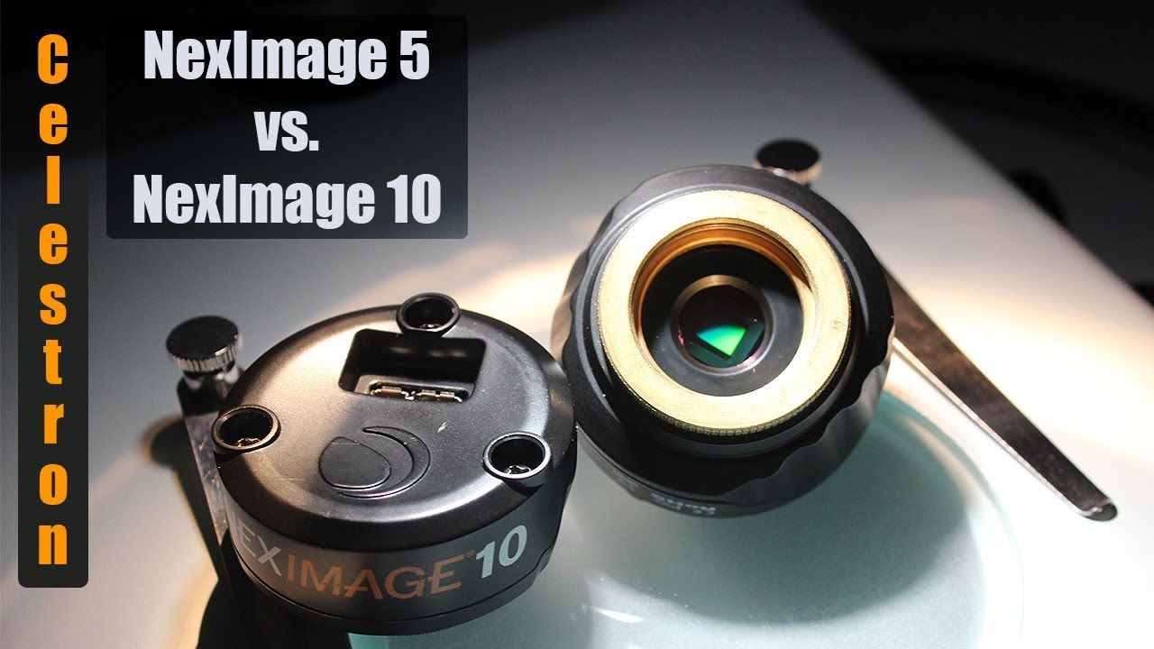 Celestron: NexImage 5 vs.  NexImage 10