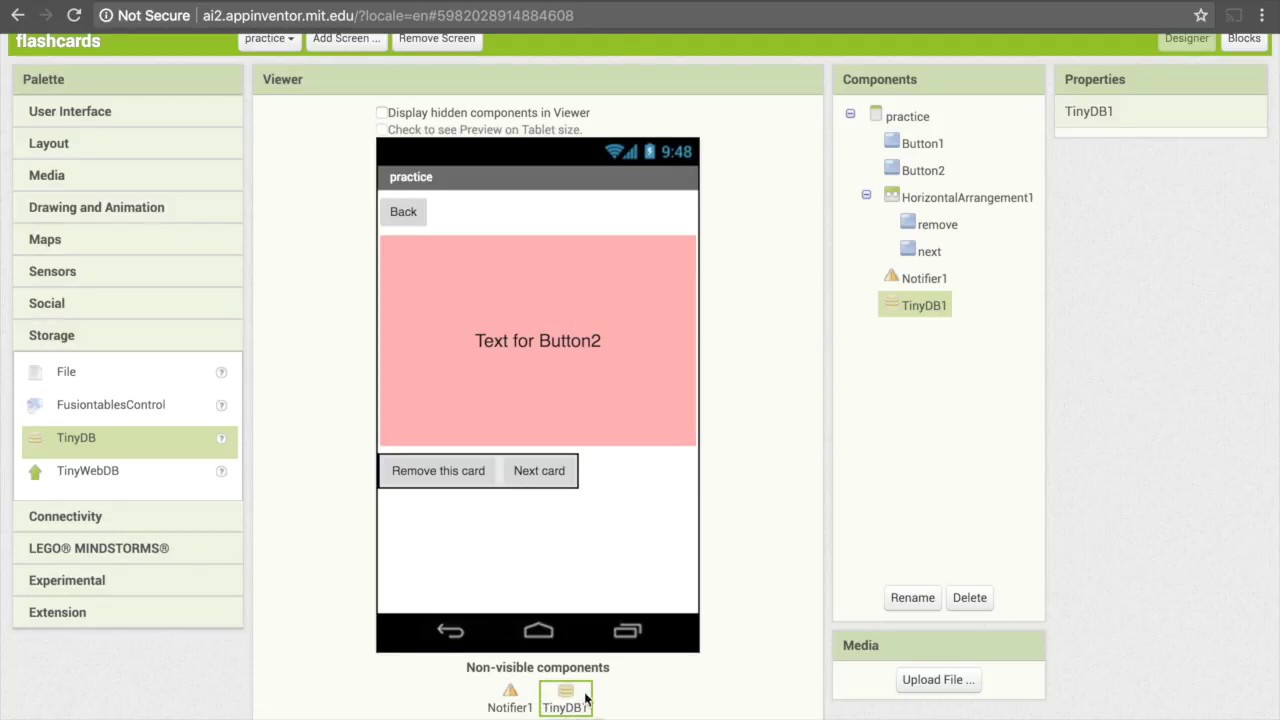App Inventor Flashcard Tutorial