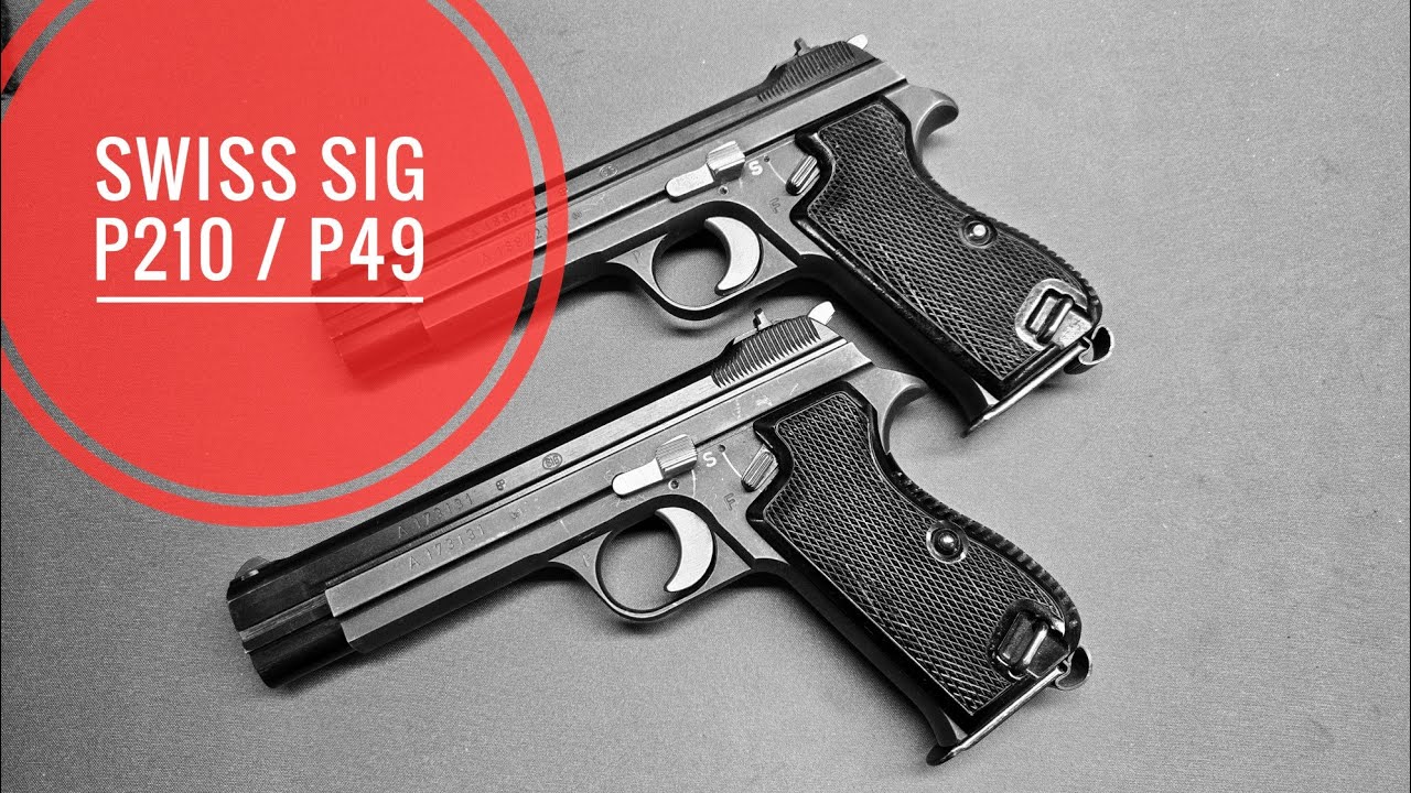 SIG P210 x 2, First Look at Two New Swiss P49 Pistols