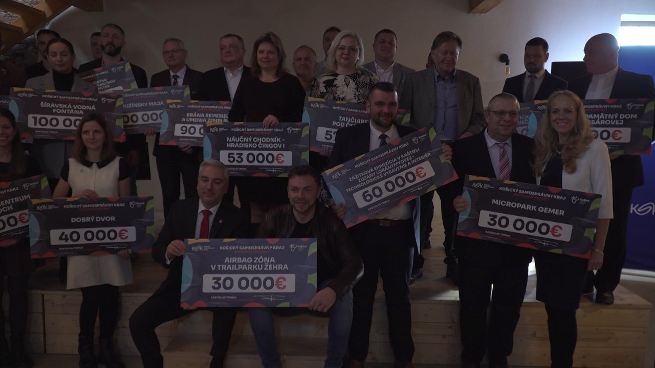 Kihirdették a 2026-os év idegenforgalmi pályázatainak nyerteseit Kassa megyében