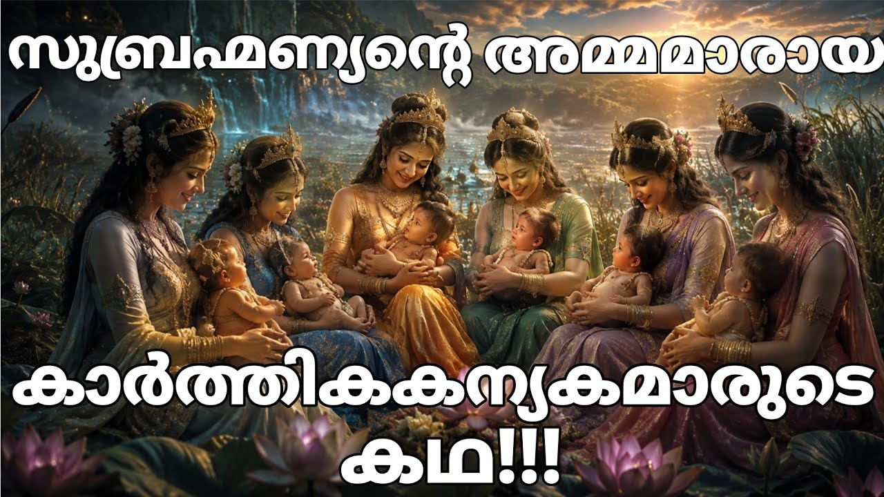 കാർത്തികകന്യകമാർ|Karthikeya|HinduMythology|IndianMythology|Puranam |Mahadev 