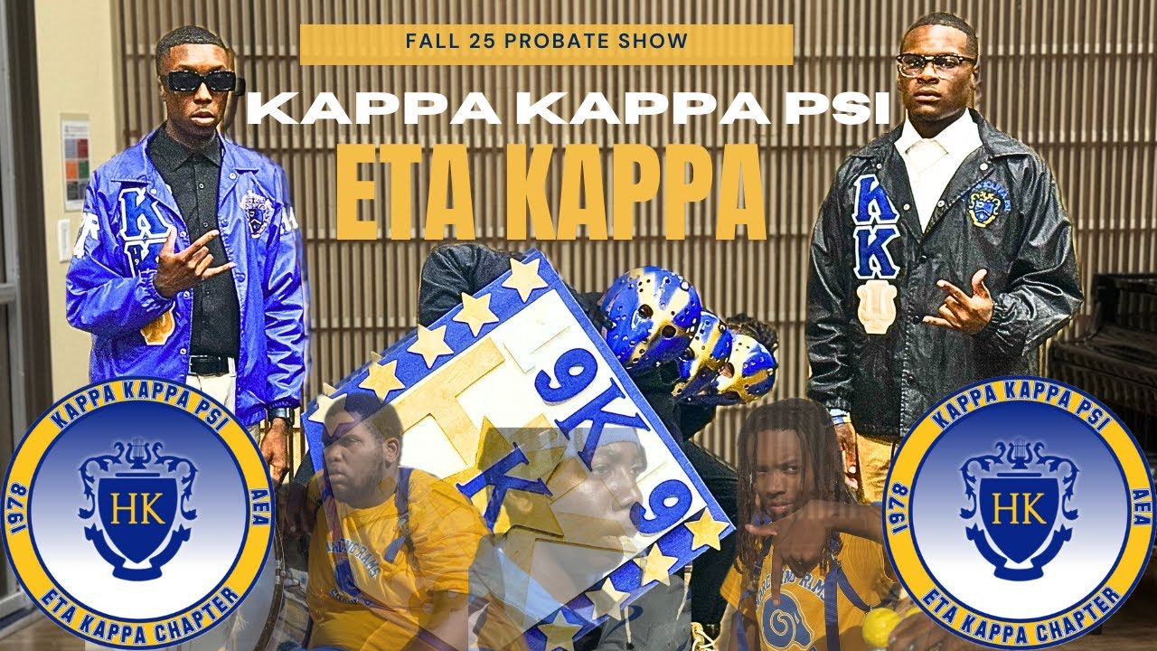 ETA KAPPA (HK) CHAPTER OF KAPPA KAPPA PSI FALL 25 PROBATE SHOW (I DO NOT OWN THE MUSIC PLAYED)