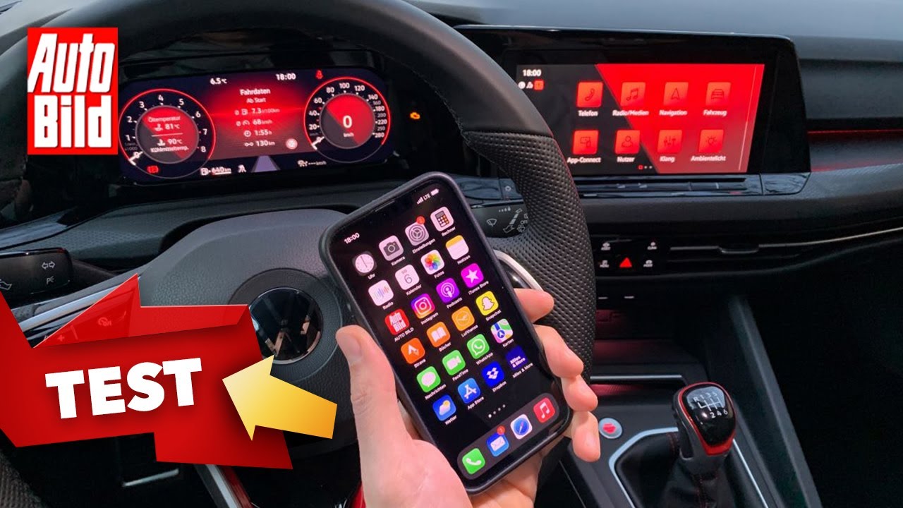 VW Golf 8 (2022) | Neue Software: Golf im Connectivity-Check | mit Andreas Huber
