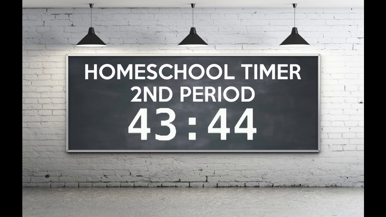 Homeschool Timer - 2nd Period - Math & Jazz
