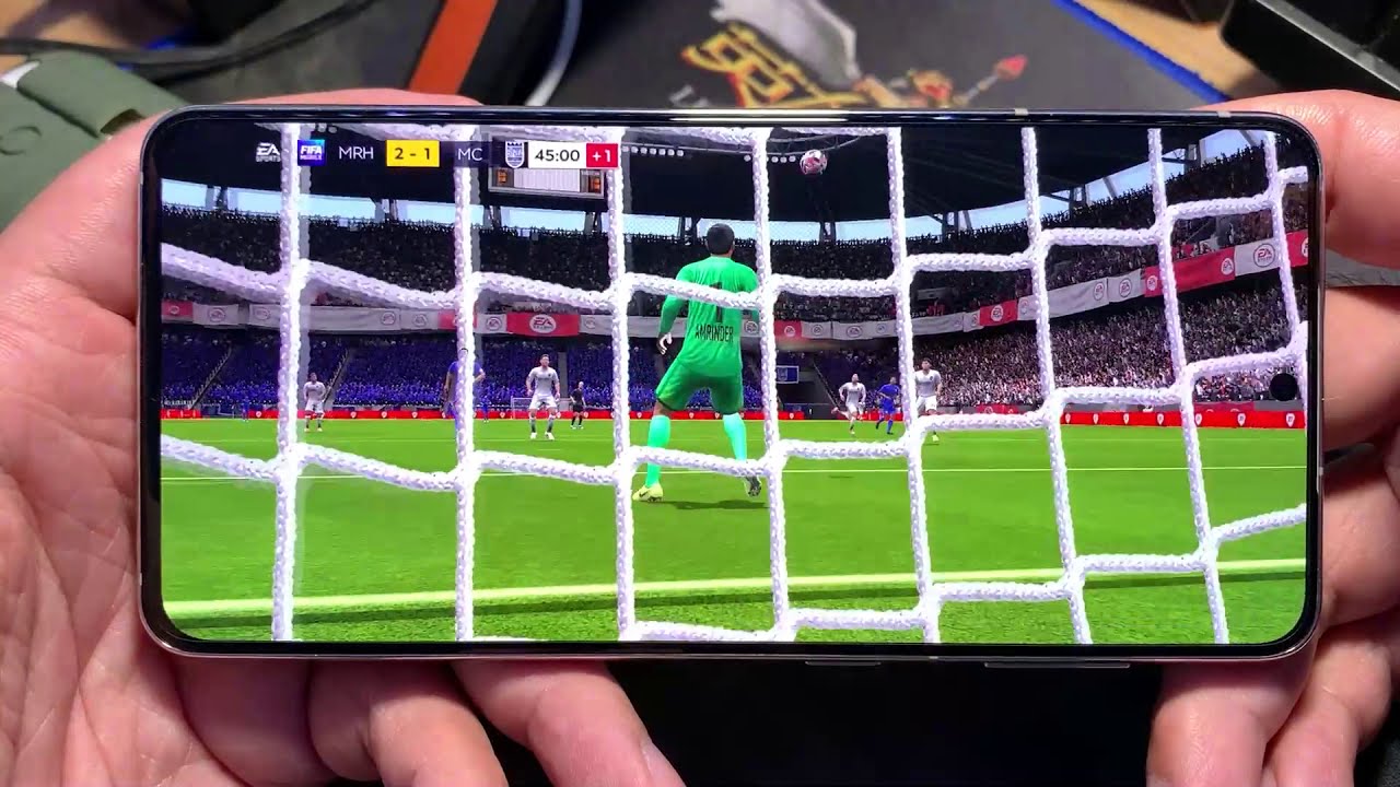 EA Sport FiFa 21 On Samsung Galaxy S21