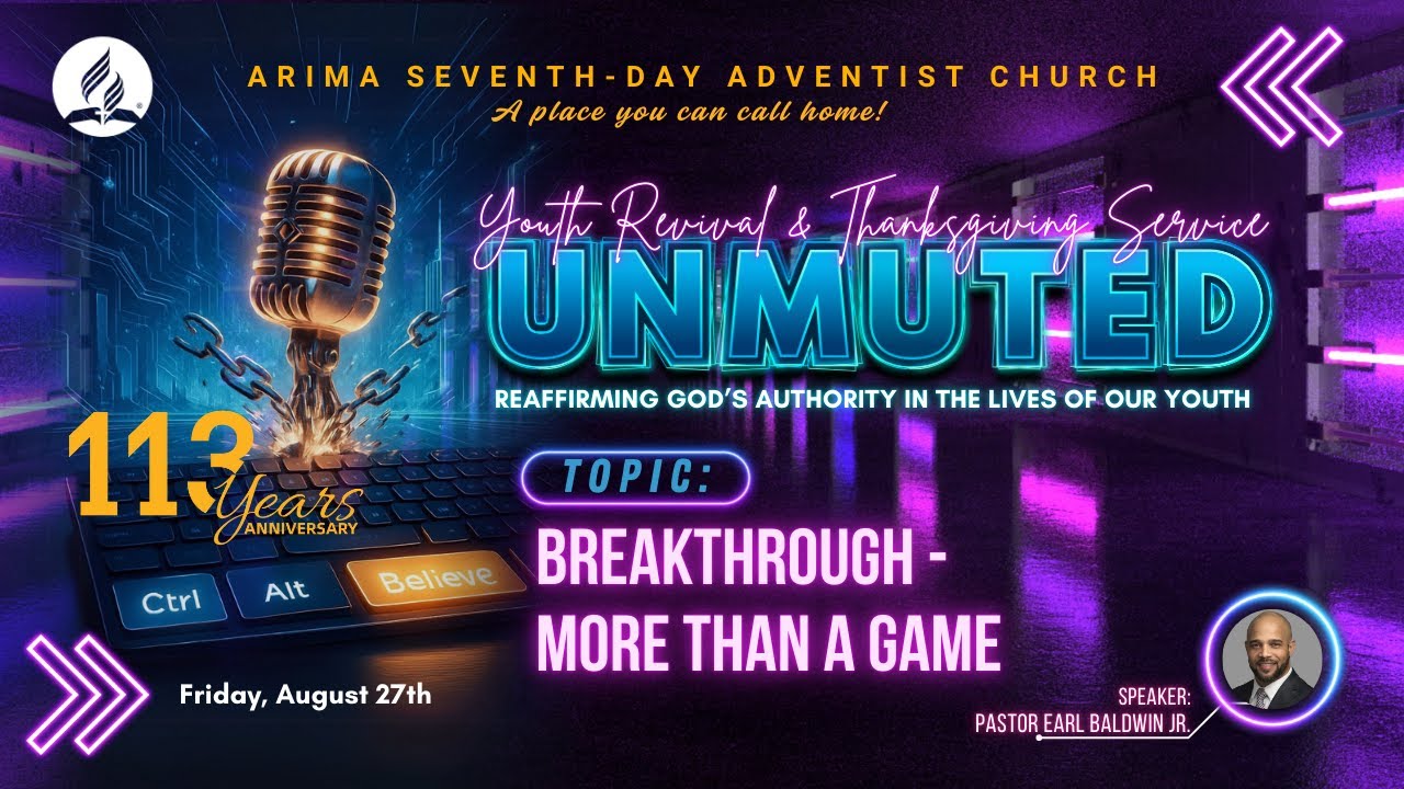 UNMUTED - Breakthrough - More than a Game - Pastor Earl Paul Baldwin Jr