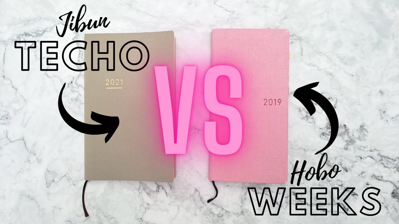 Jibun Techo Lite VS Hobo Weeks VS Cafe Note | B6 Slim Mini | Weekly Planners