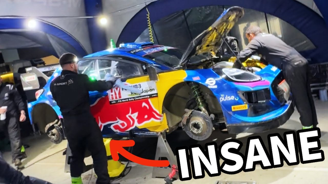 What It&rsquo;s Like Behind The Scenes At A WRC Rally Race