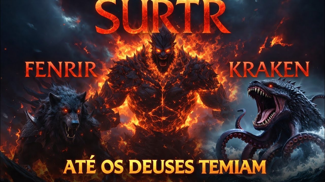 10 CRIATURAS Nórdicas Que Até os DEUSES Temiam!