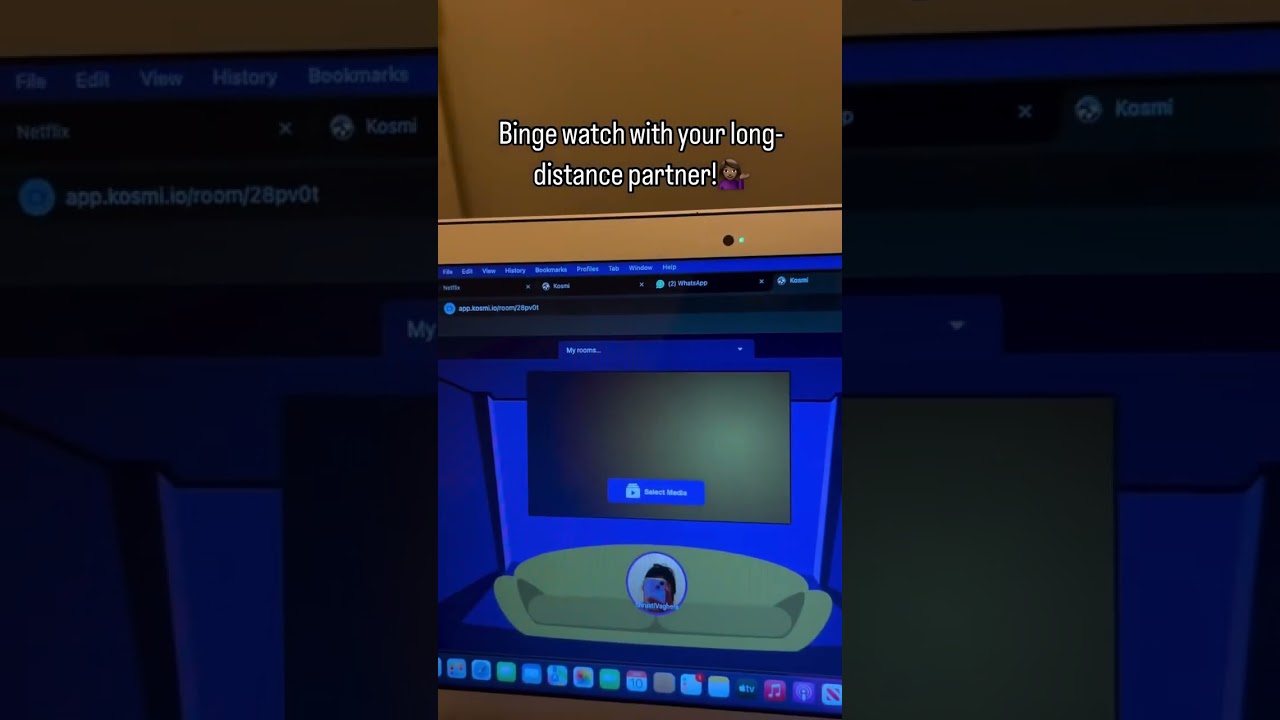 Binge watch with your long-distance partner!