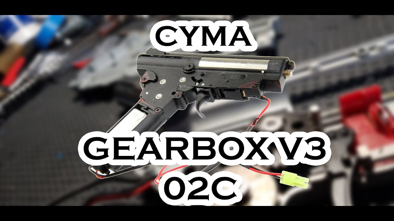 RECENZE: Cyma gearbox CM.040K z krabice / Cyma gearbox CM.040K disassembly from the box