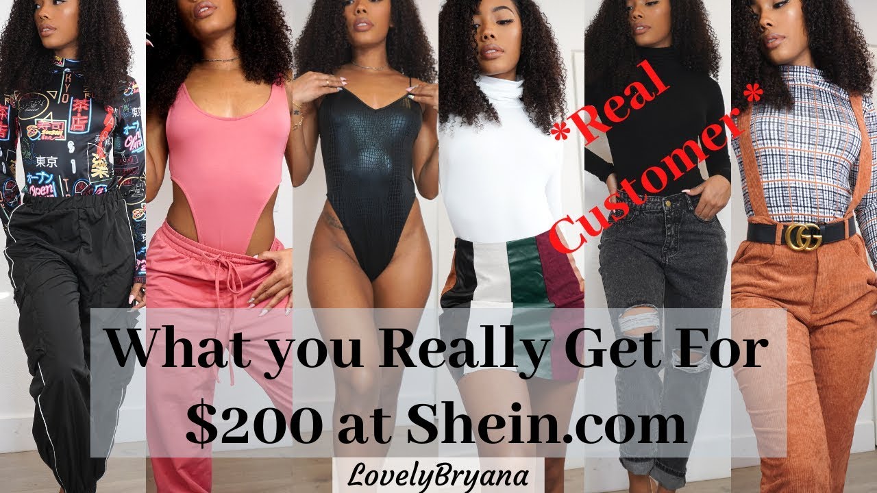 *REAL CUSTOMER* | What You Really Get From Shein.com | Try On Haul | LovelyBryana