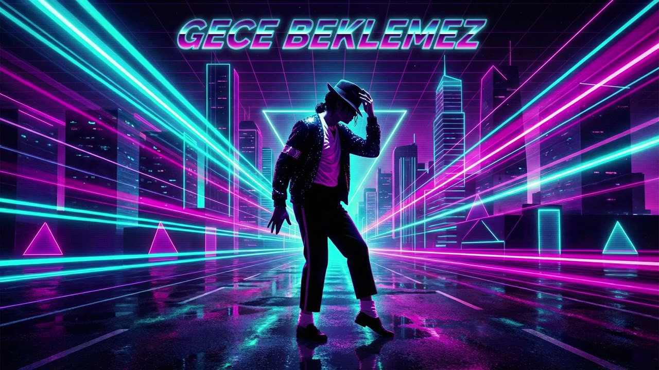 Gece Beklemez - 80'ler Tarzı Türkçe Pop Dans Şarkısı (Retro Synthwave)