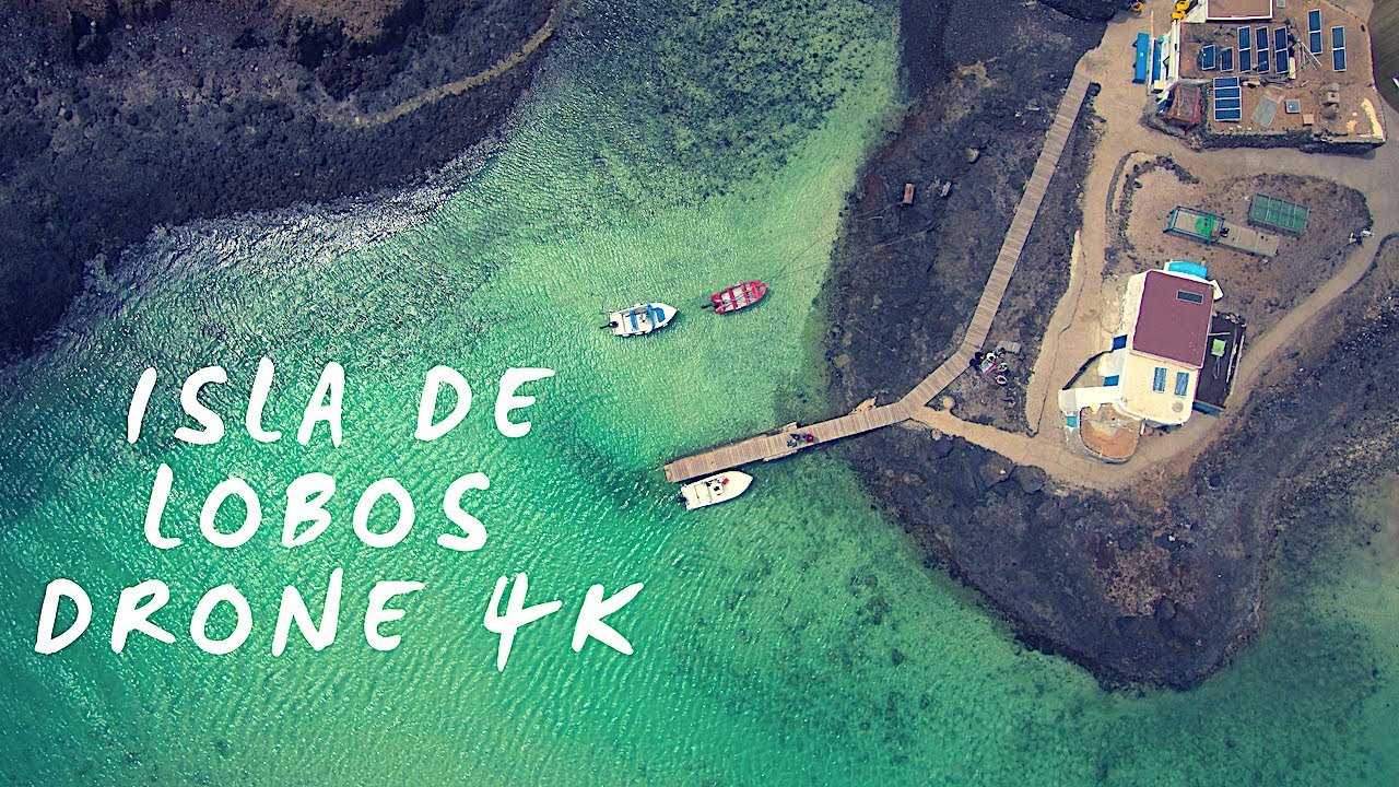 Isola di Lobos - Fuerteventura - Drone Xiami 4k 🛰️| Islas Canarias 2019