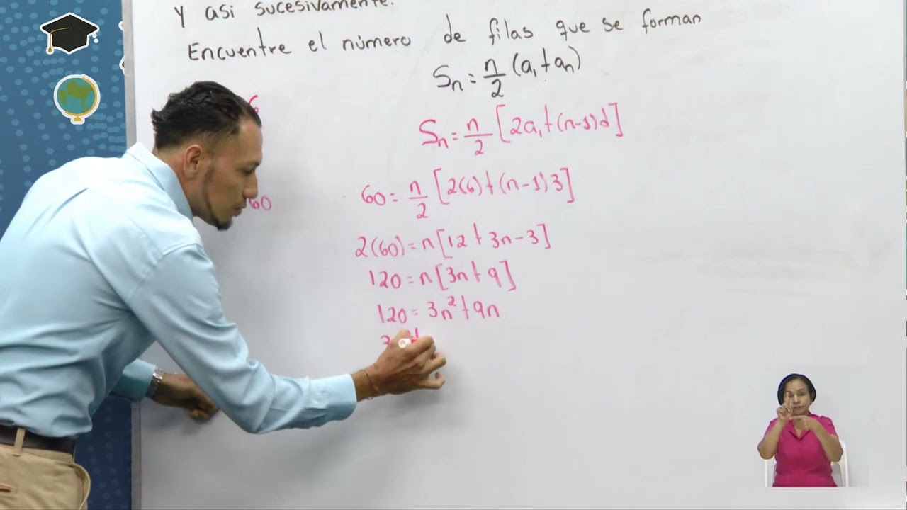 Secundaria | Matemáticas - 11mo Grado | Suma de Términos de una Sucesión Aritmética