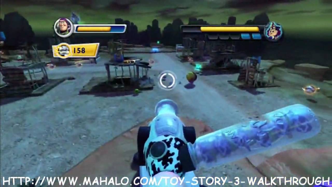 Toy Story 3 Walkthrough - Boss Fight: Witch