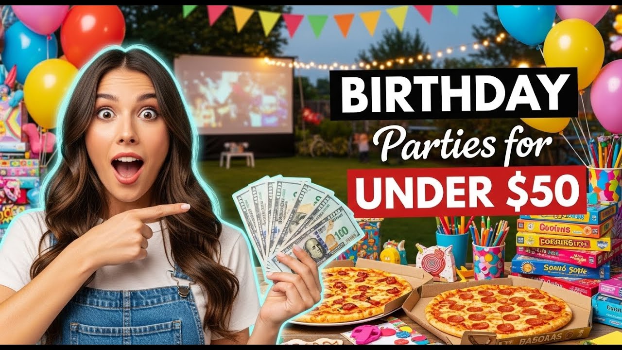 10 Birthday Party Ideas That Look EXPENSIVE But Are Actually SO Cheap!