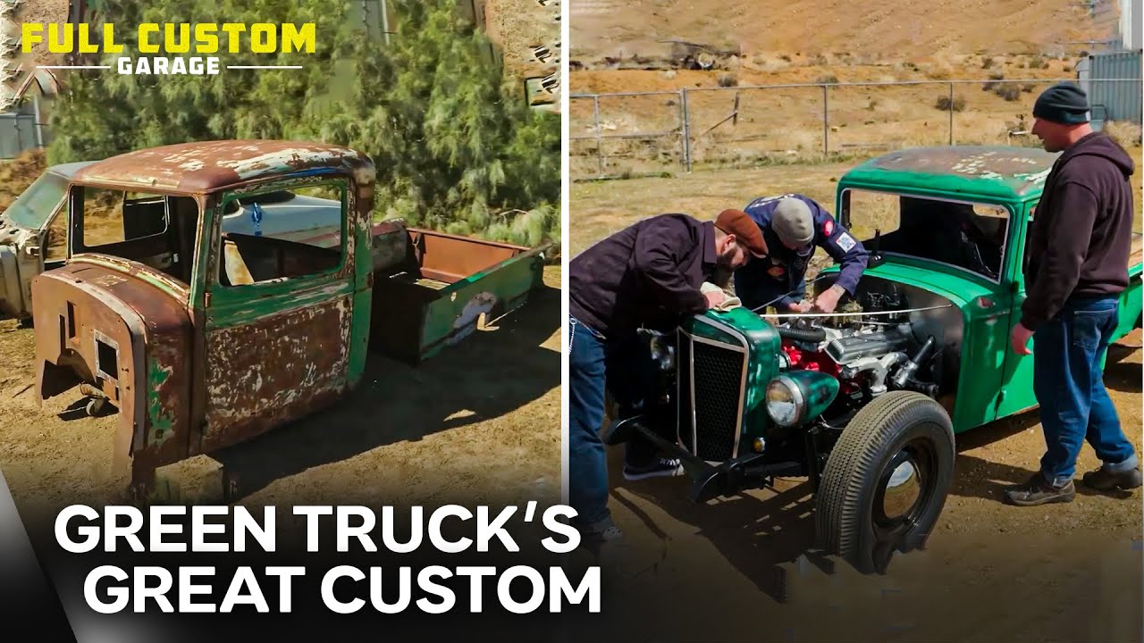 DIFFERENT Aproach To Green Truck! | Full Custom Garage