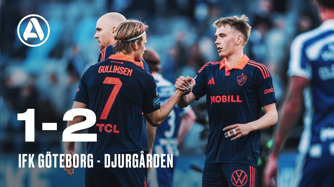 Matchsvep | IFK Göteborg - Djurgården 1-2 | Allsvenskan 2025