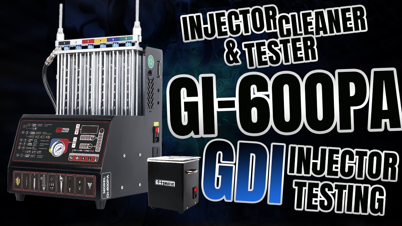 GI-600PA Injector Cleaner & Tester: Complete GDI Injector Testing Tutorial