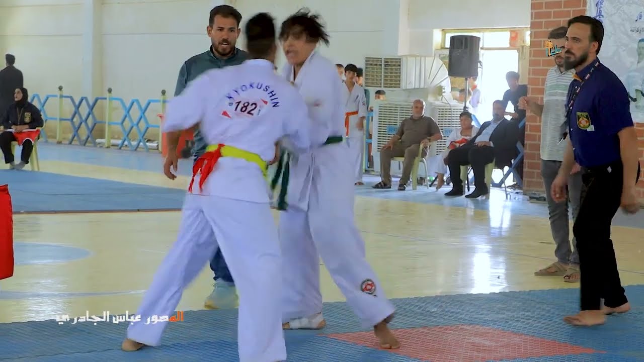 المقطع (الثاني) من بطولة ذي قار الأتحاد العراقي المركزي للكيو كوشنكاي كراتية