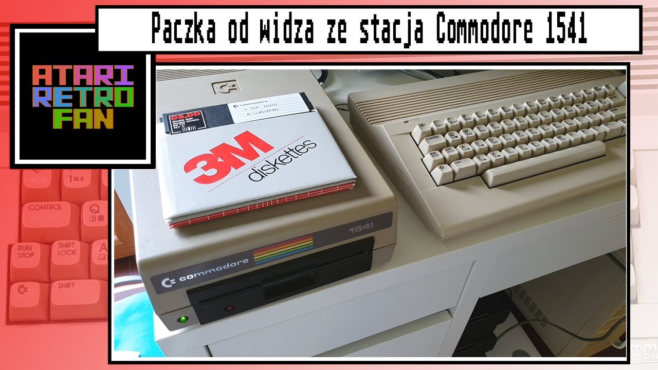 Paczka od widza ze stacją Commodore 1541