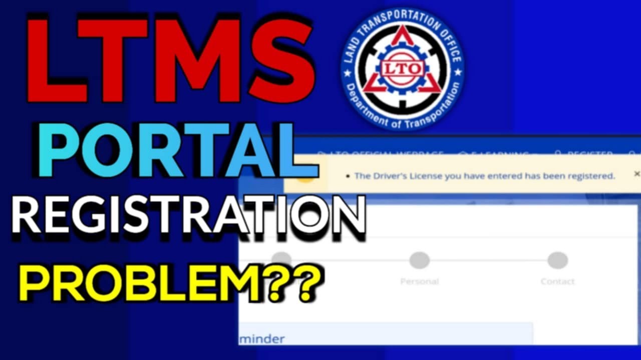 DRIVER'S LICENSE REGISTRATION PROBLEM 2025 | DRIVER'S LICENSE YOU HAVE ENTERED HAS BEEN REGISTERED