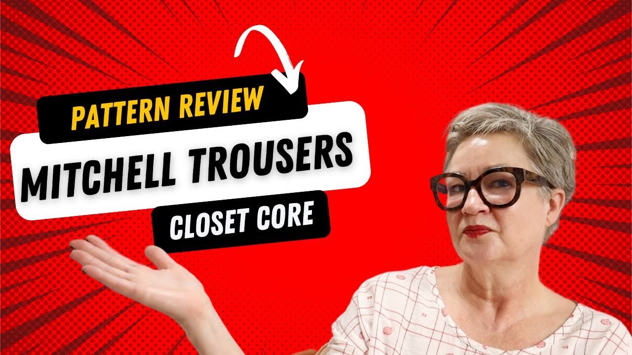 Pattern review: Closet core Mitchell trousers plus a sewing class