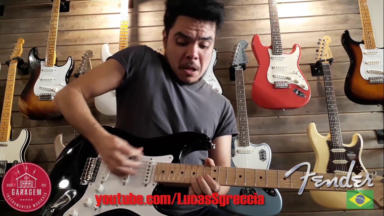Lucas Sgreccia apresenta a Fender Signature Series Eric Clapton Stratocaster