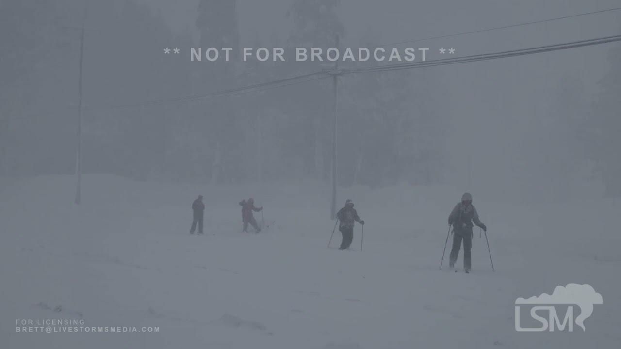 12-10-2022 Soda Springs, CA Blizzard conditions, extreme wind - snow