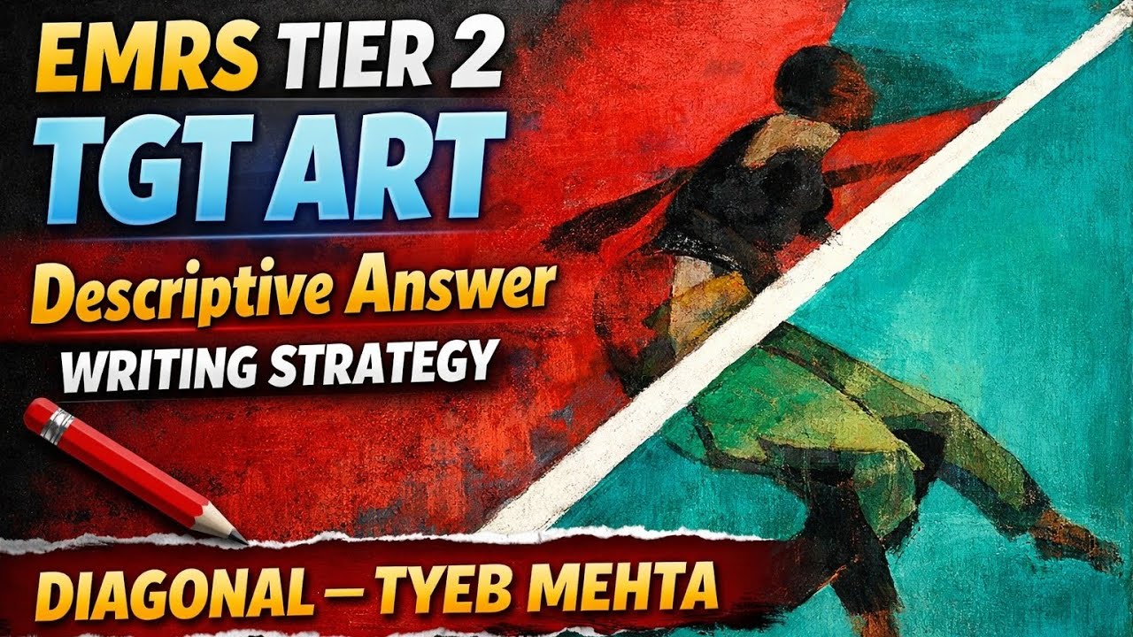 EMRS TIER 2 TGT ART I NVS / KVS I DIAGONAL - TYEB MEHTA 
