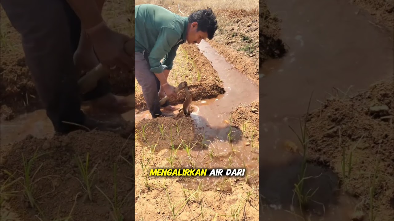 sistem pengairan pertanian #shorts #viral