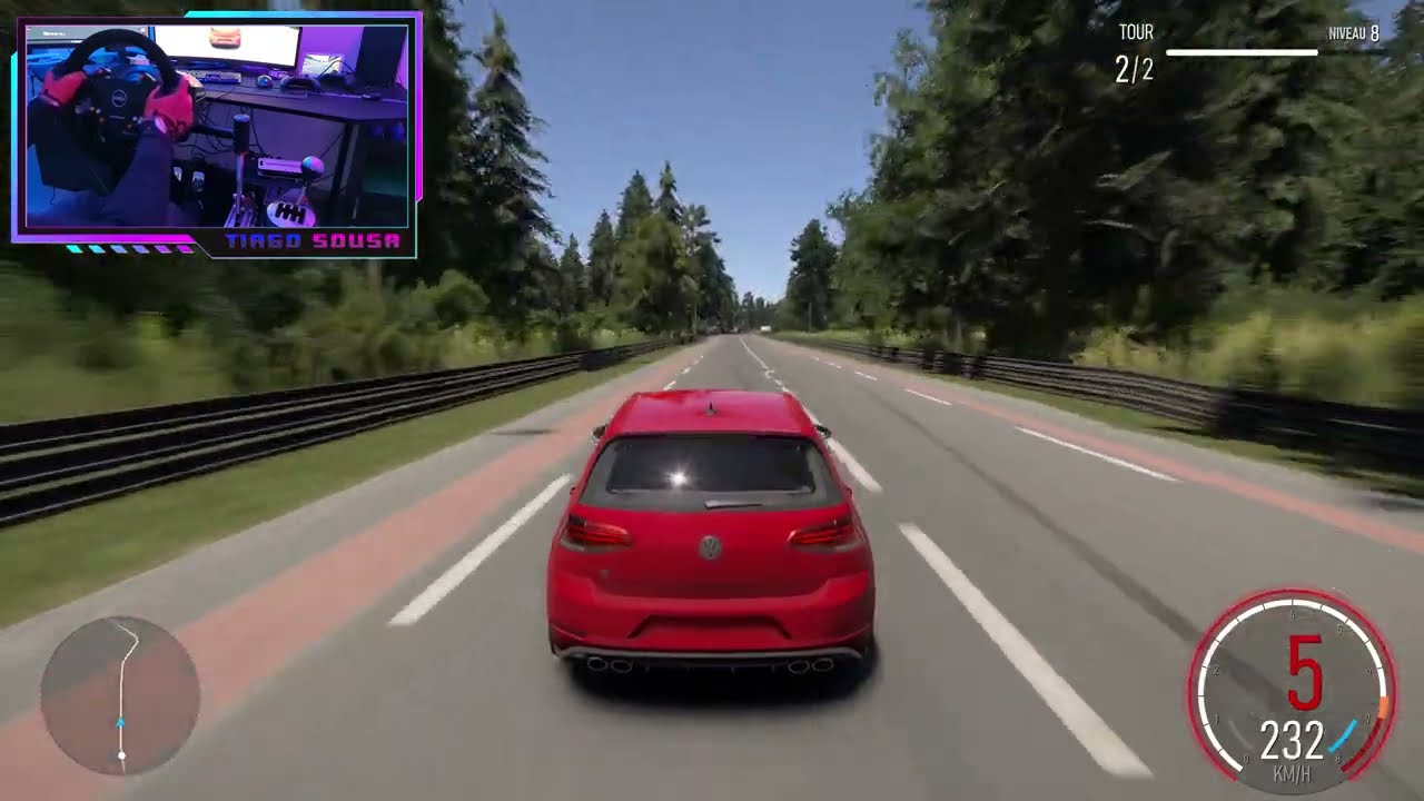 ESSAI VW GOLF R 2021 / Forza Motorsport 2023 / TS-XW / TH8A shifter Gameplay