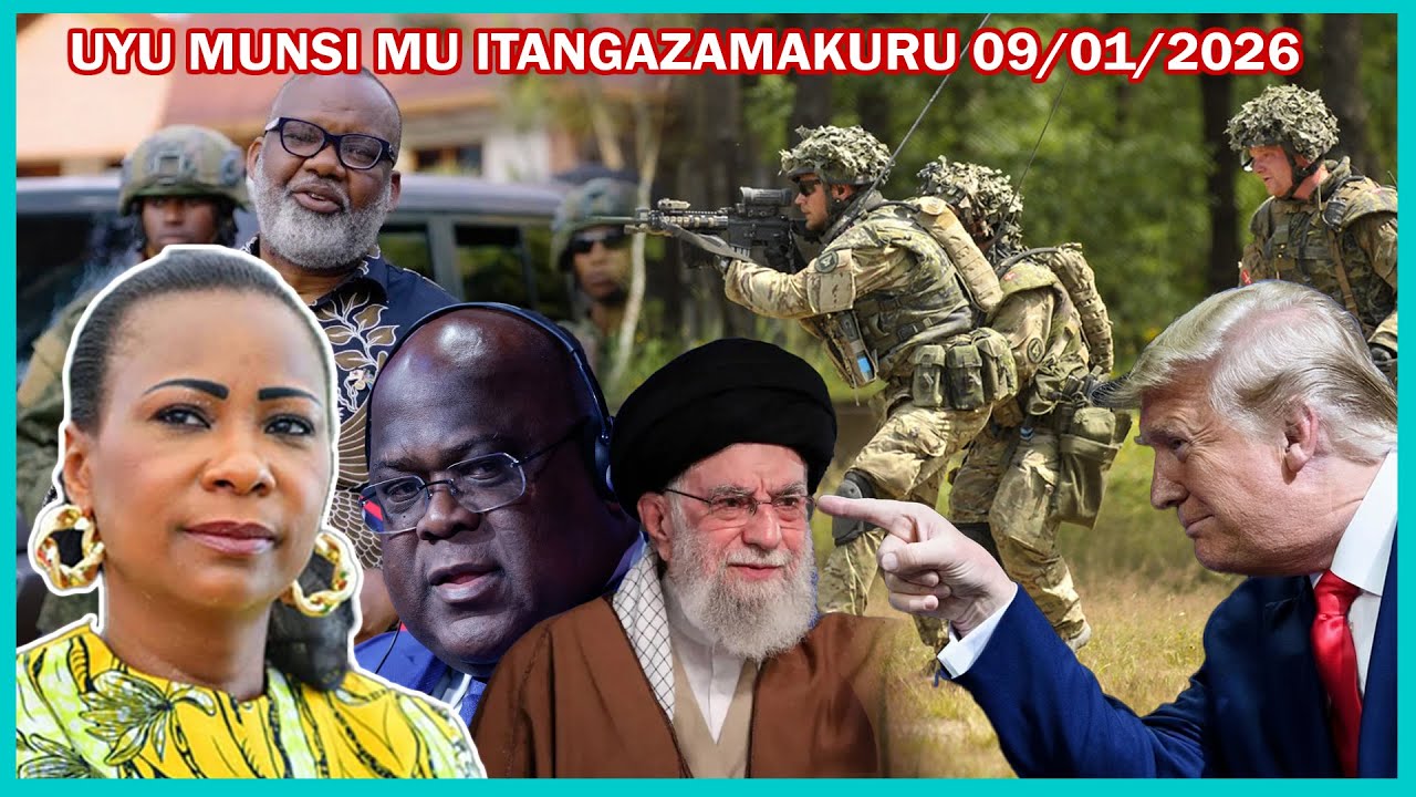 AMAKURU: TRUMP YAVUZE KO YARANGIJE INTAMBARA Y'U RWANDA NA RDC | IRAN YAKUPYE INTERNET HOSE