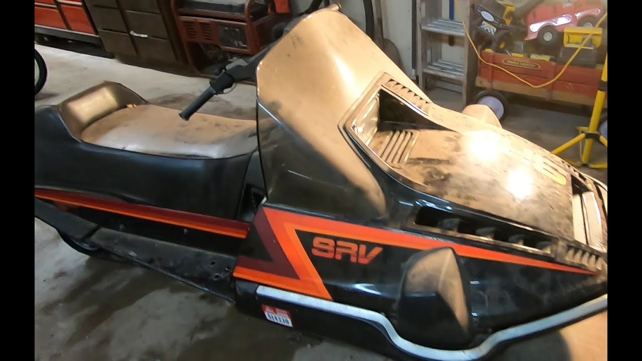 Vintage Snowmobile Revival - Part 1 Yamaha SRV