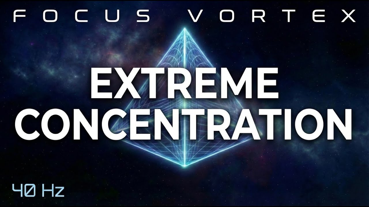 LOCKED IN  Extreme Concentration ⚡️ 18Hz Beta Waves 60 Min