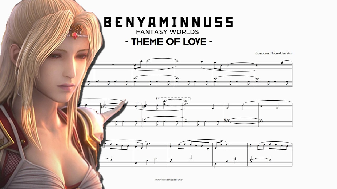 Final Fantasy IV -Theme of Love (Benyamin Nuss Piano Transcription) 🎹