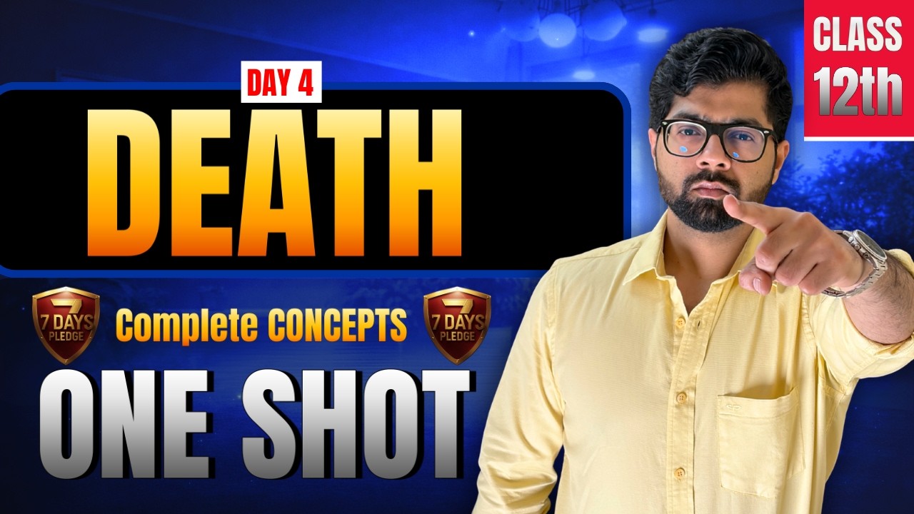 DAY 04 || 7 Days Pledge || Class 12th Accounts Ch 6 Death of a Partner All Concepts Manan Malik
