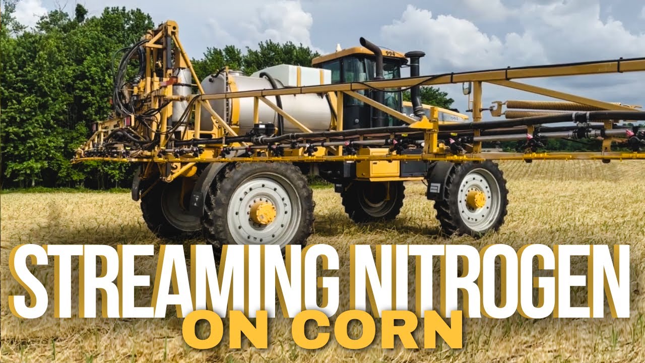 Streaming Liquid Nitrogen on Corn - May 5, 2024