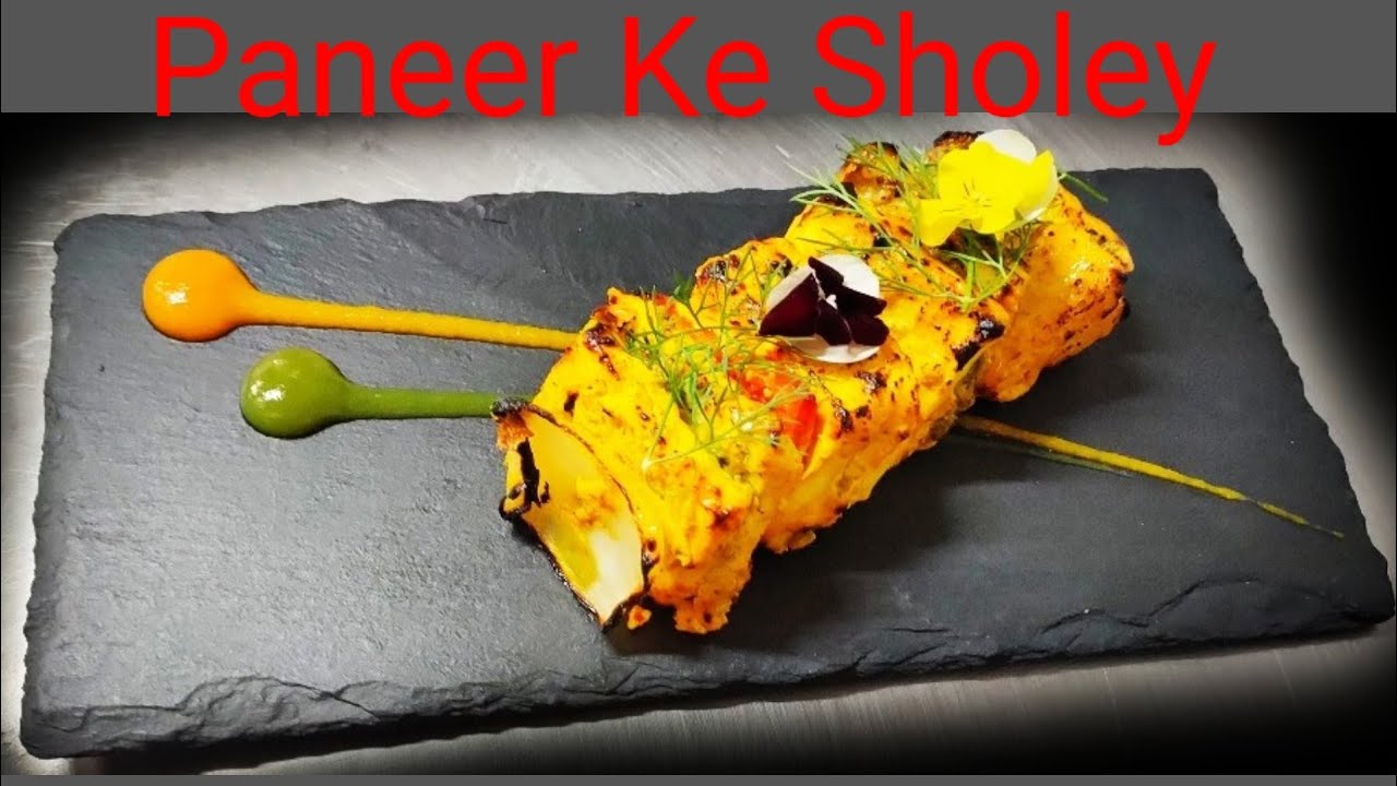 How To Make Paneer Ke Sholey || पनीर के शोले कैसे बनाये