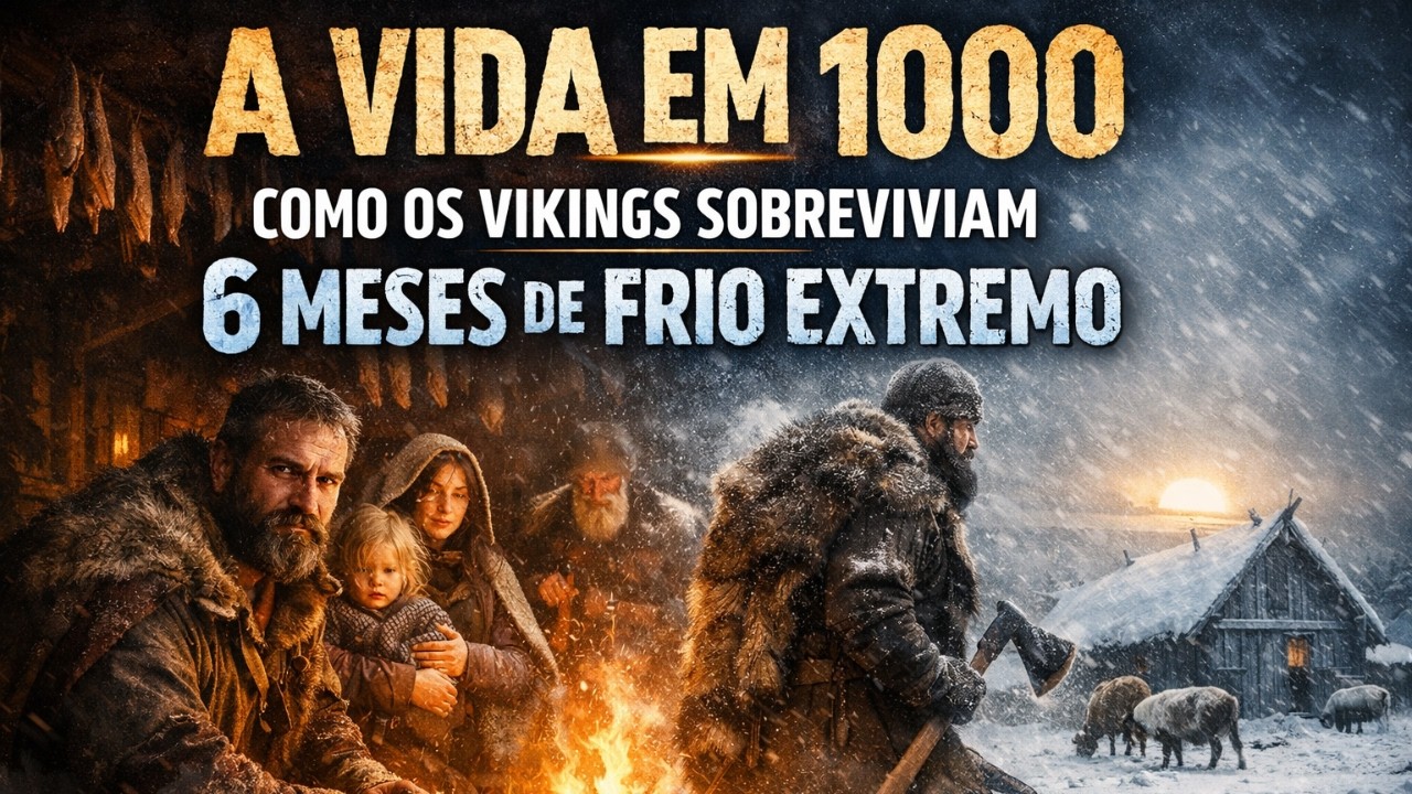 A VIDA EM 1000: COMO OS VIKINGS SOBREVIVIAM A 6 MESES DE FRIO EXTREMO