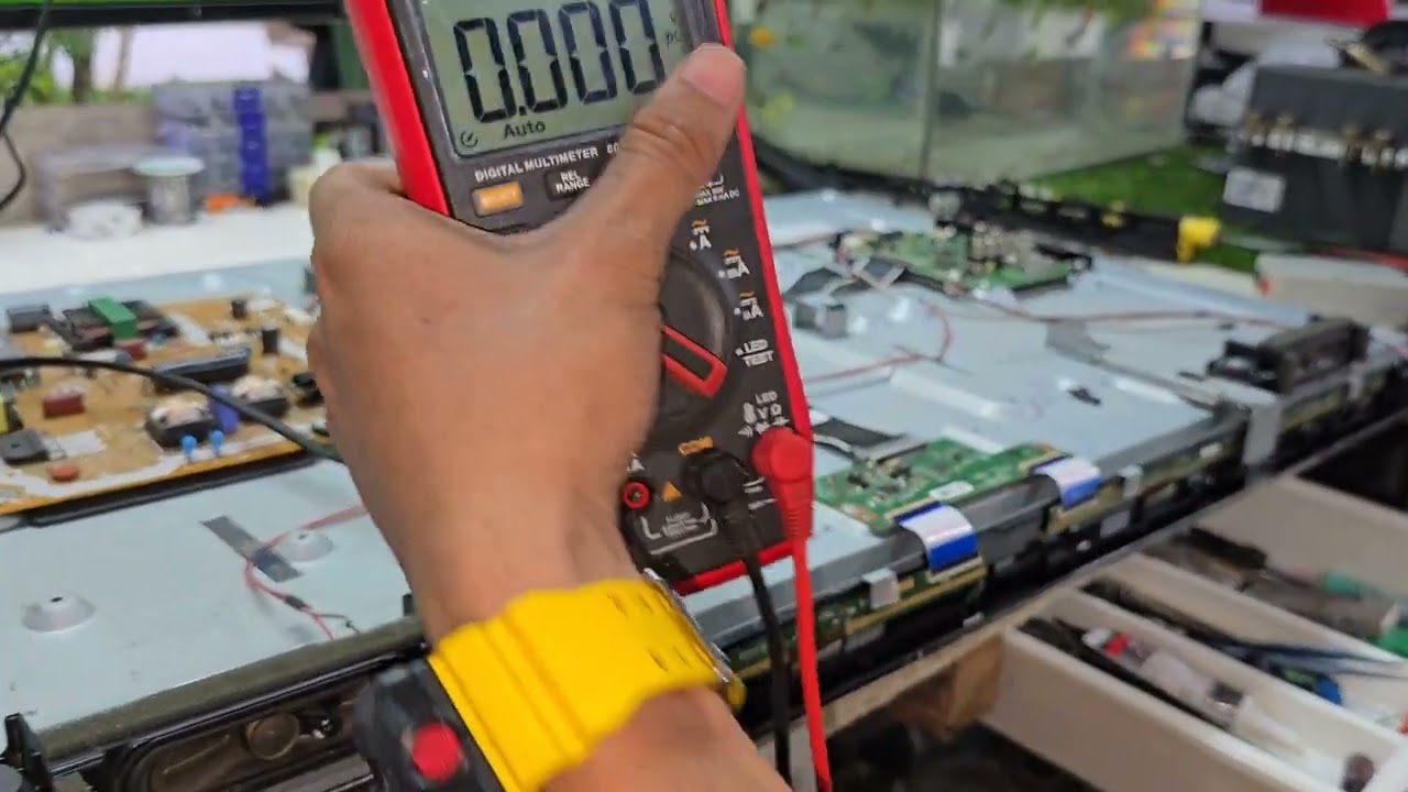 May backligt wang picture  Panasonic led tv paano ayusin step-by-step tutorial repair