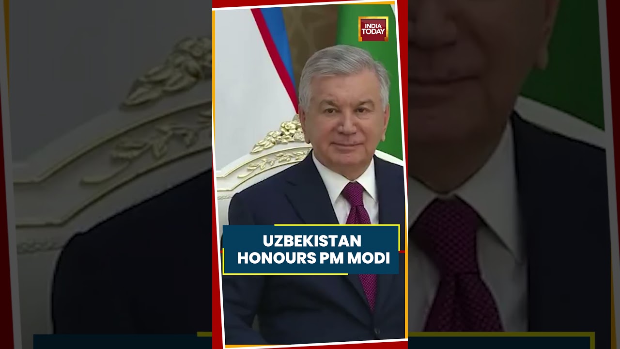 PM Modi Honoured With Uzbekistan&rsquo;s Highest Award, Says &ldquo;Dostlik&rdquo; Means Friendship