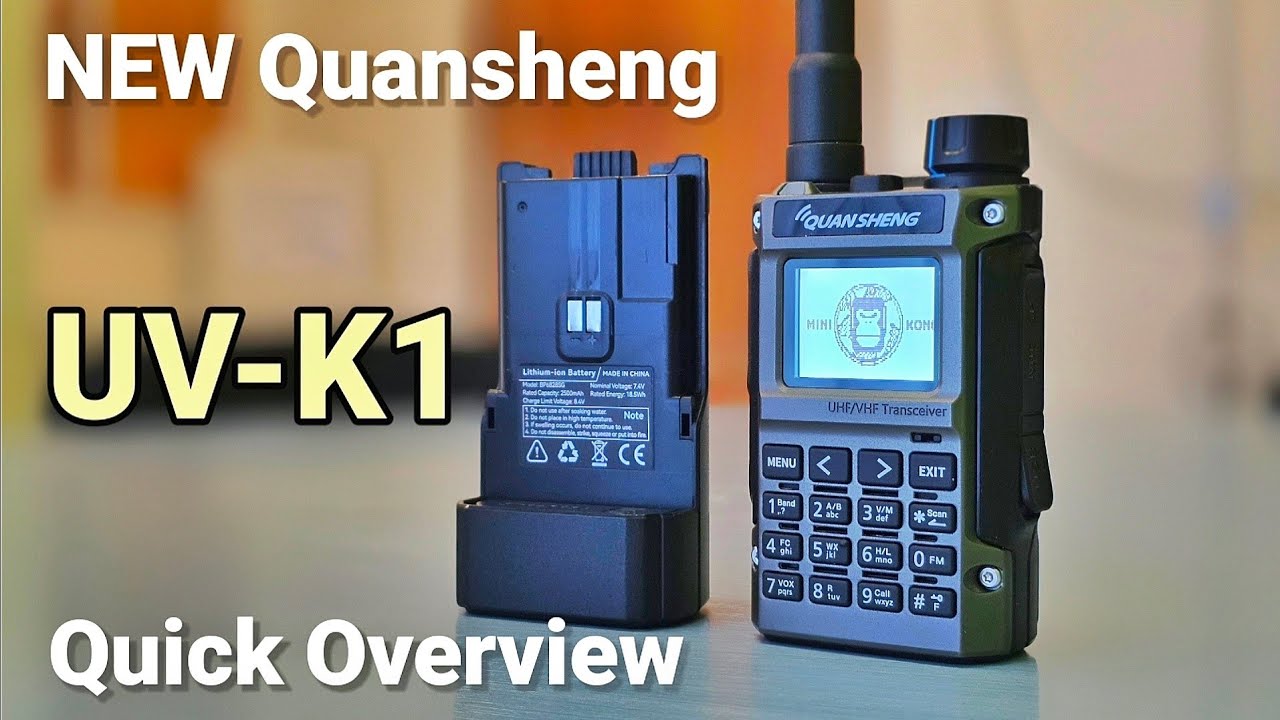 УБИЙЦА UV-K5? Quansheng UV-K1 уже здесь: НОВОЕ карманное радио KONG