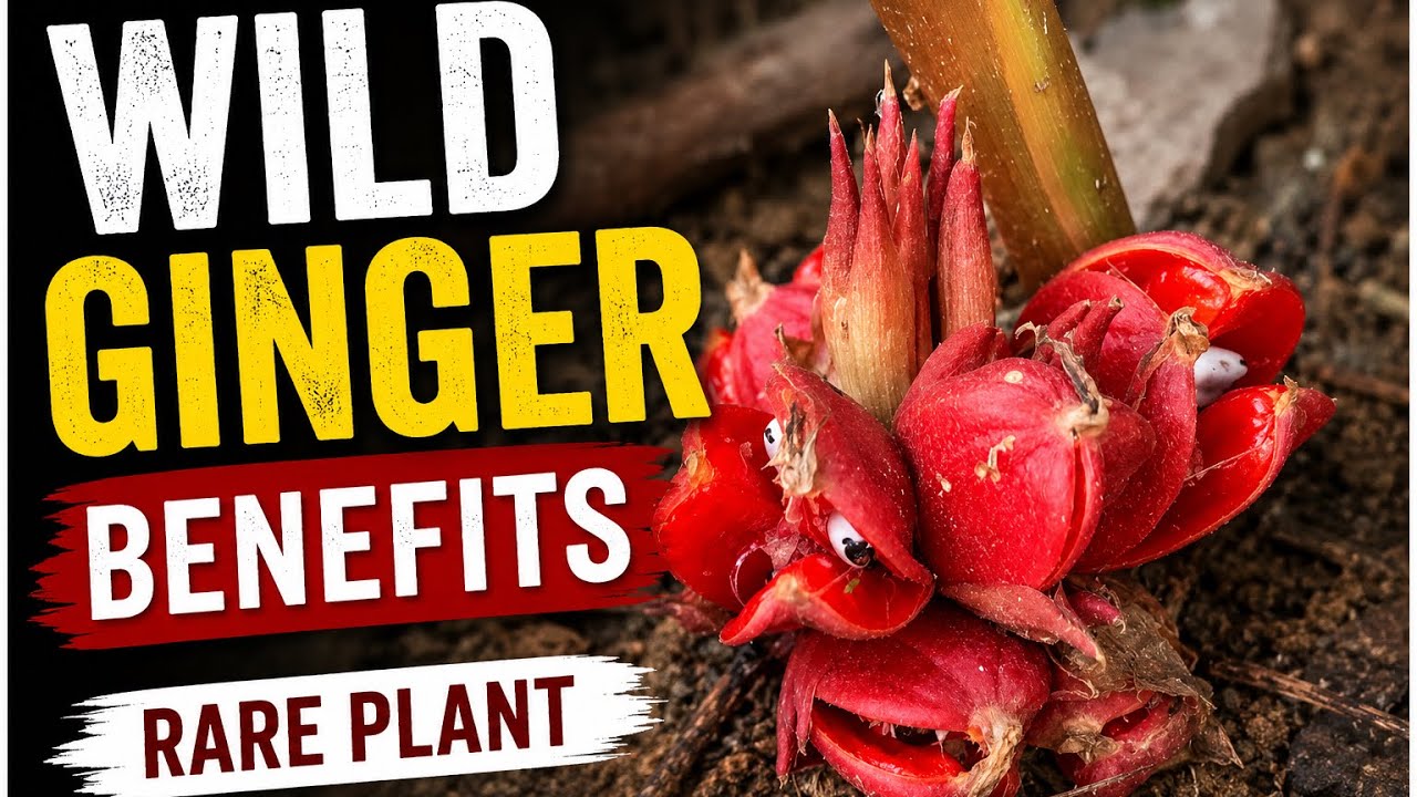 Rare Wild Ginger – Medicinal Plant That Fills You With Wonder #video #nature #viralvideo 