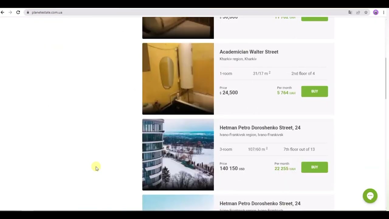 Finding the property rent or buy before you arrive to Ukraine